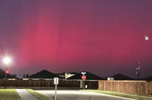 Northern Lights in Texas
