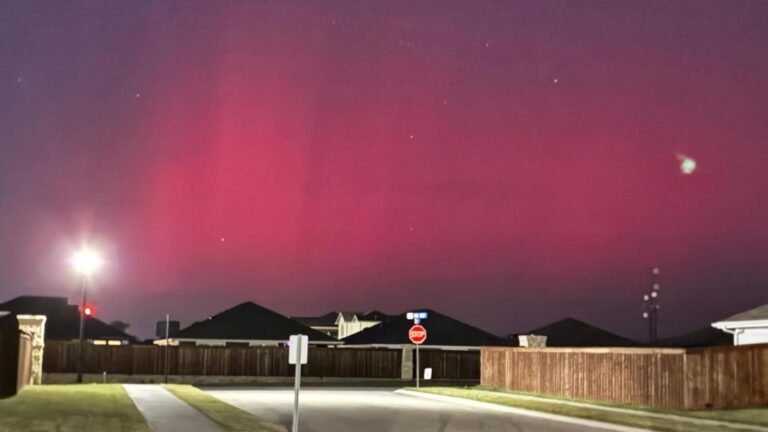 Northern Lights in Texas
