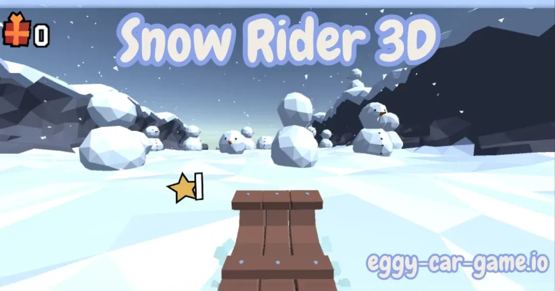 hooda math snow rider 3d